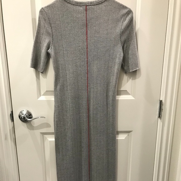 Rag & Bone- Elina Mélange Ribbed Midi Dress (NWT) - Picture 9 of 16
